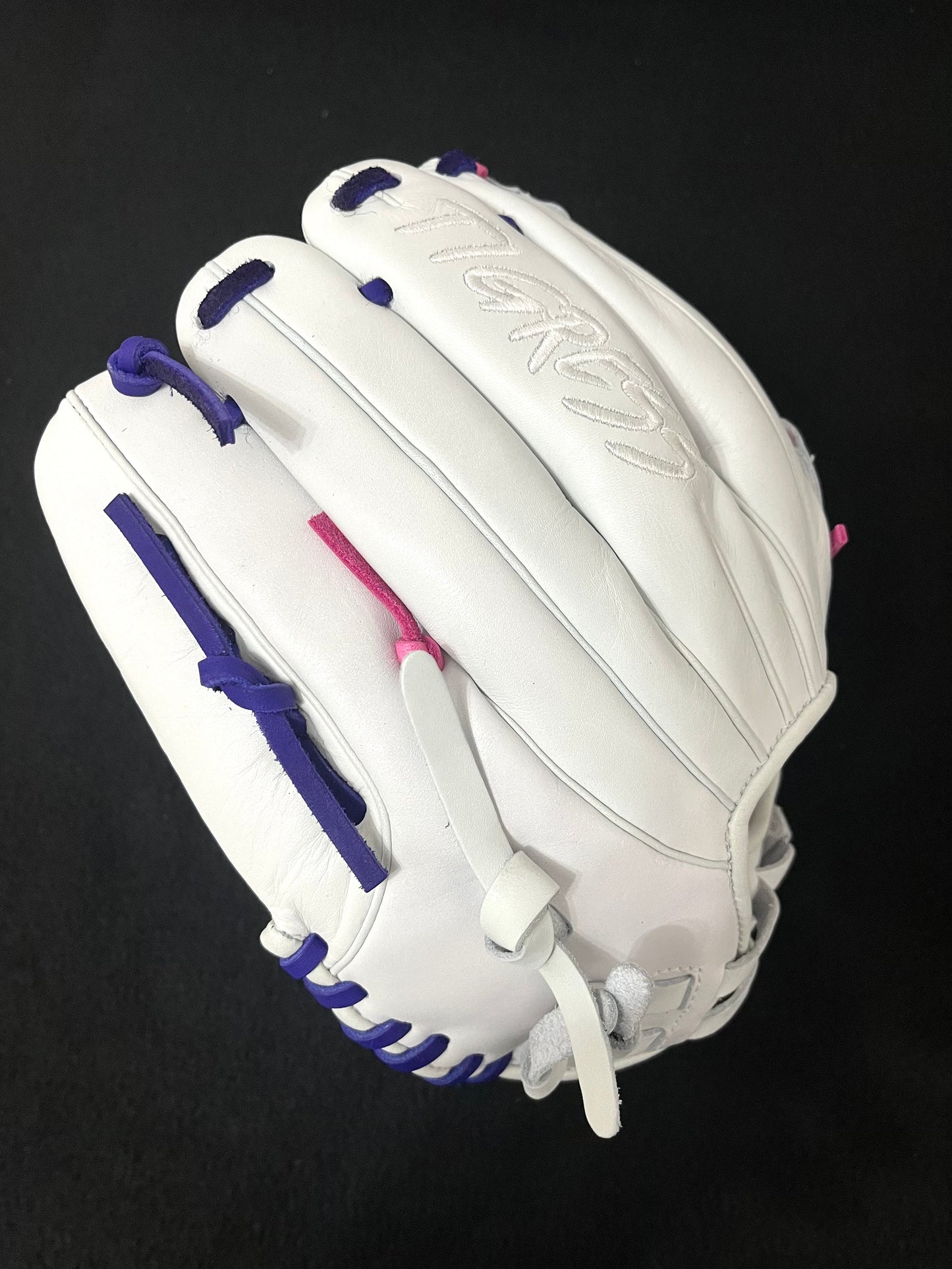 11.5" CUB SERIES RHT H-WEB W/PURPLE AND PINK LACE
