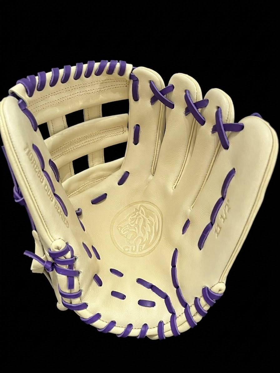 CUB SERIES 11.5" CAMEL W/ PURPLE LACE AND LOGOS