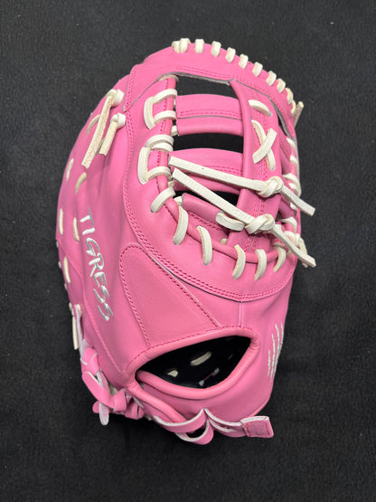 FIRST BASE MITT, PINK W/CINCH WRIST