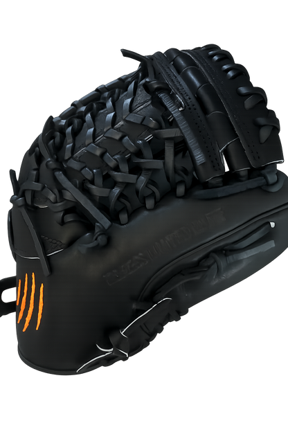 LIMITED ELITE RHT/LHT B-15 WEB EURO KIP BLK/ORNG