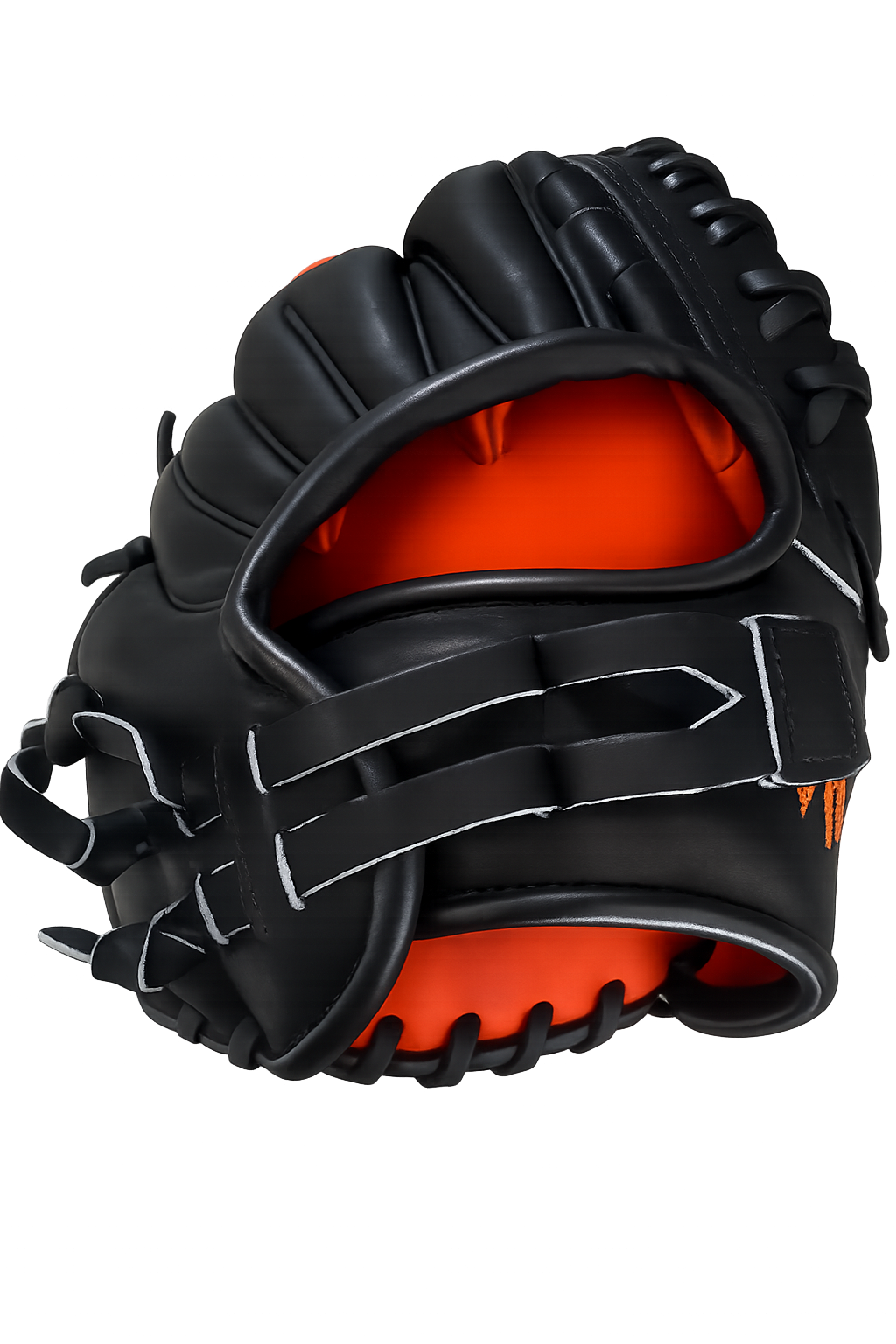 LIMITED ELITE RHT/LHT B-15 WEB EURO KIP BLK/ORNG