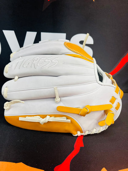 12" RHT PRO GRADE BASKET WEB WHITE/TAN