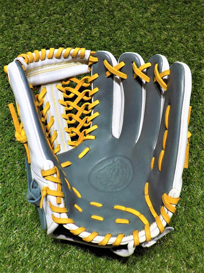 RHT 11.5" T-NET WHITE, GRAY AND YELLOW CINCH WRIST