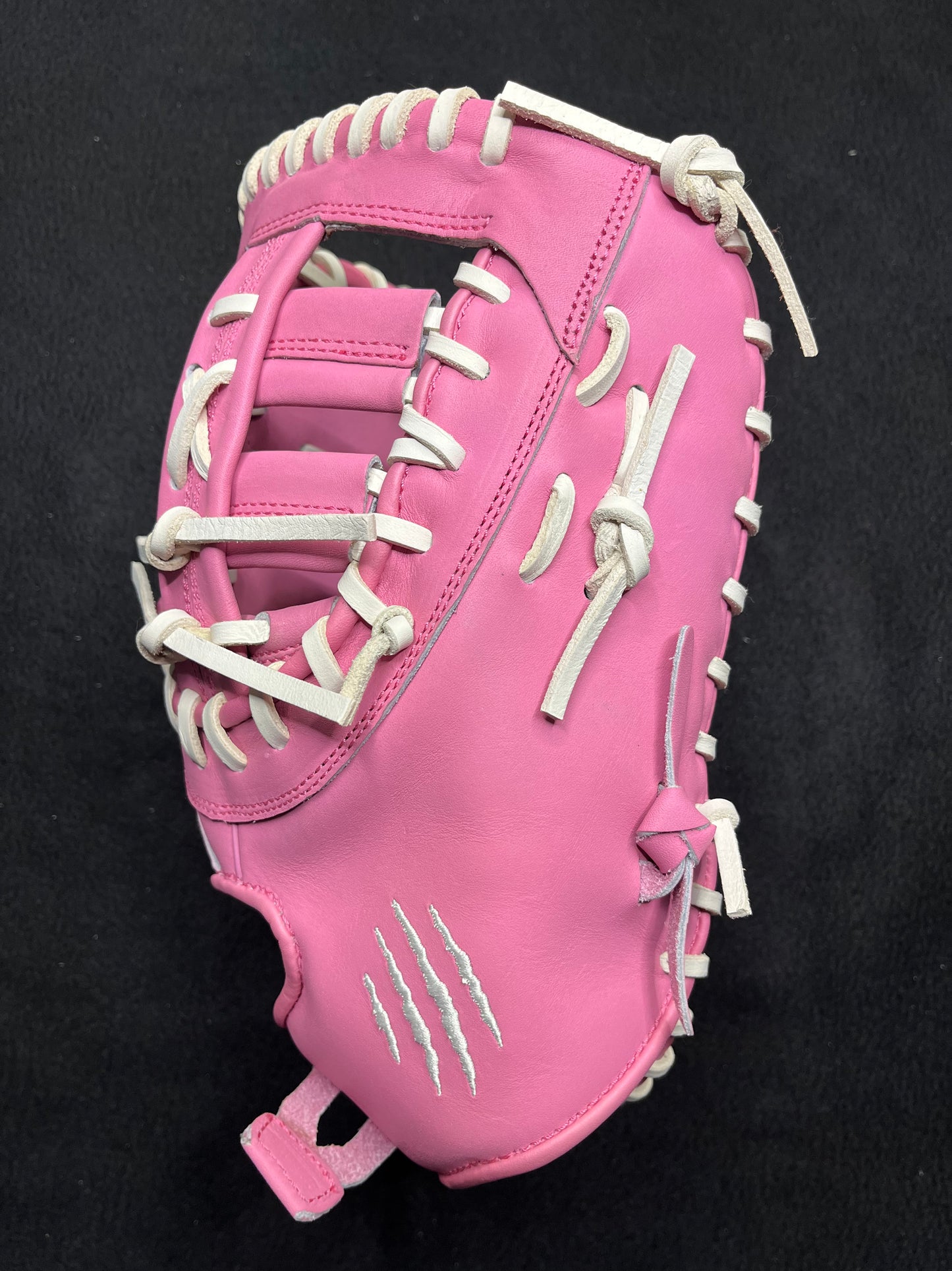 FIRST BASE MITT, PINK W/CINCH WRIST