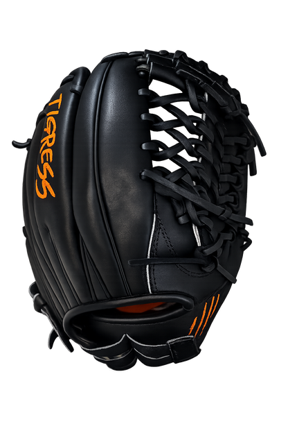 LIMITED ELITE RHT/LHT B-15 WEB EURO KIP BLK/ORNG