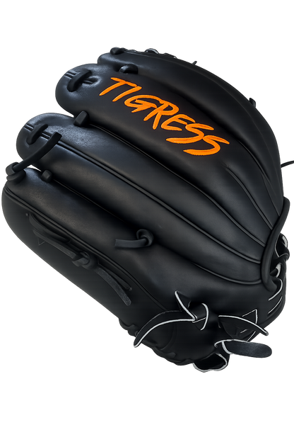 LIMITED ELITE RHT/LHT B-15 WEB EURO KIP BLK/ORNG