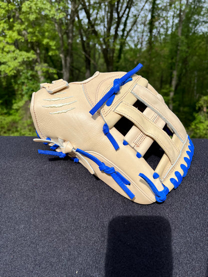 12" CUB SERIES RHT CAMEL W/ELECTRIC BLUE LACE