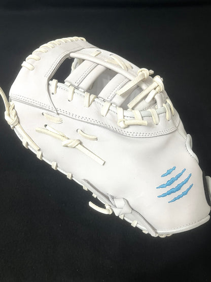 CUB FIT PRO GRADE 12.5" FIRST BASE MITT (RHT AND LHT) W/LIGHT BLUE LOGOS