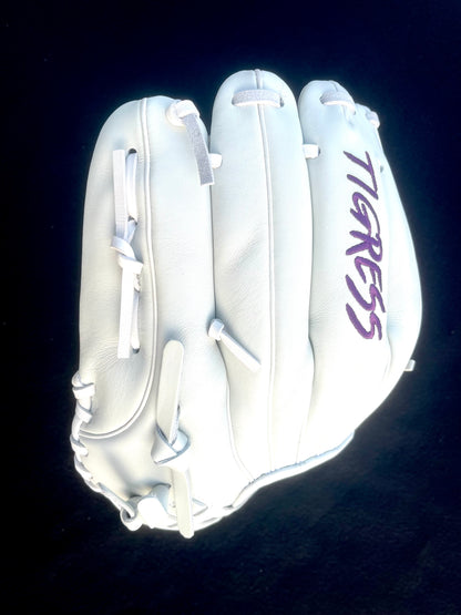 CUB SERIES WHITE H-WEB PURPLE LOGO