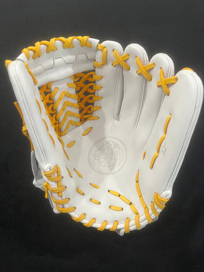 12" RHT KIP B-15 WEB WHITE W/YELLOW LACE