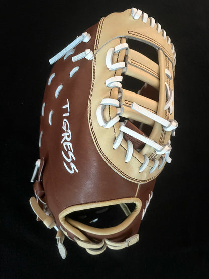 FIRST BASE MOCHA, CAMEL AND WHITE