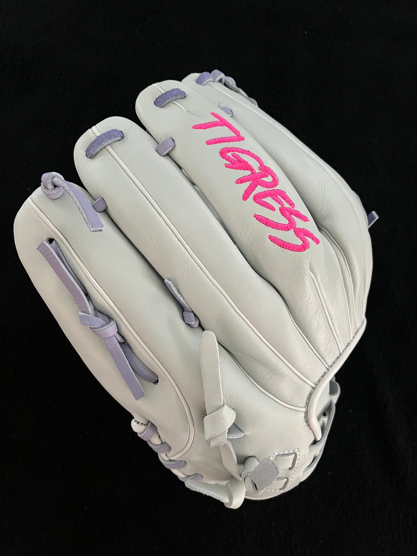 CUB SERIES RHT 12" BABY GRAY AND PINK w/ LAVENDER LACE