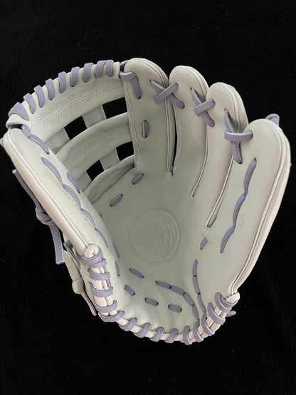 CUB SERIES RHT 12" BABY GRAY AND PINK w/ LAVENDER LACE